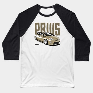 Stanced Prius Baseball T-Shirt